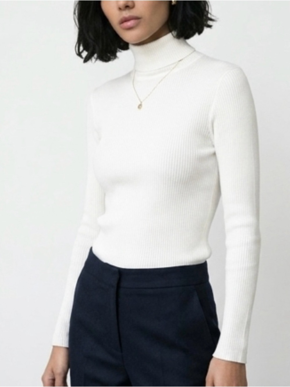 Vintage 1960’s Ribbed Long Sleeve Turtleneck